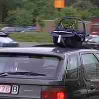 Baby Carier On Car