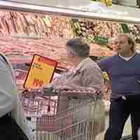 Little Girl Shopping Cart